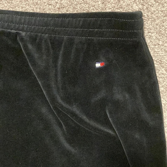 NWT Tommy Hilfiger black velour pull on pants 2X - Picture 14 of 15